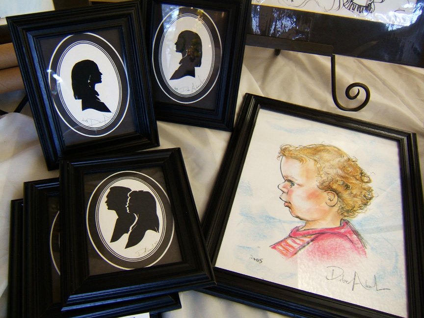 Classic silhouette artwork
